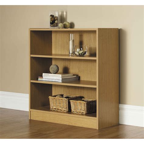 Furniture Bookcases Adjustable Wood Bookcase Storage Book Shelving