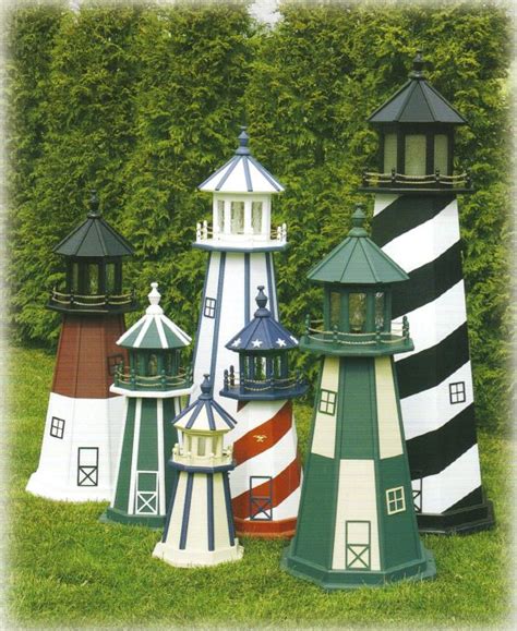 Outdoor Home Center Lawn Decor Lighthouses Yard Lighthouse Clay
