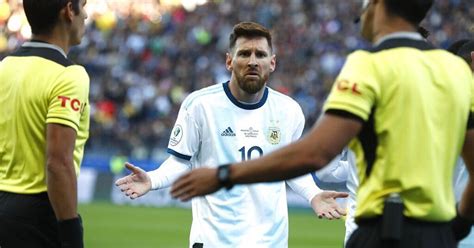 Conmebol Suspende A Messi Por 3 Meses Y Se Perderá Partido Contra México