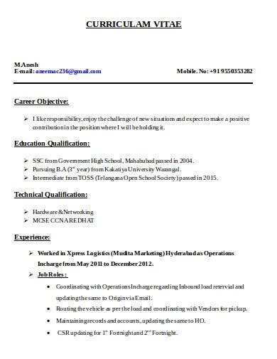 Make sure your logistics coordinator resume is captivating and compelling. 7+ Logistics Resume Templates in PDF | MS Word | Free & Premium Templates