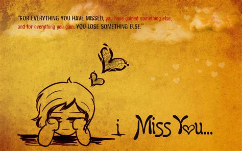 Download I Miss You Sad Wallpaper Quote Romantic Wallpapers For Your