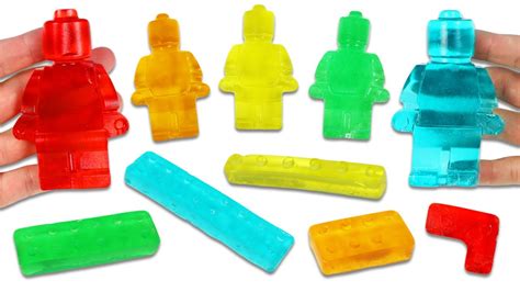 How To Make Rainbow Gummy Lego Pieces Fun And Easy Diy Jello Desserts