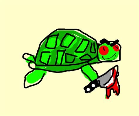 Turtle From Your Nightmares Drawception