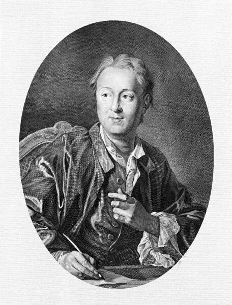 Posterazzi Denis Diderot 1713 1784 Nfrench Encyclopedist And