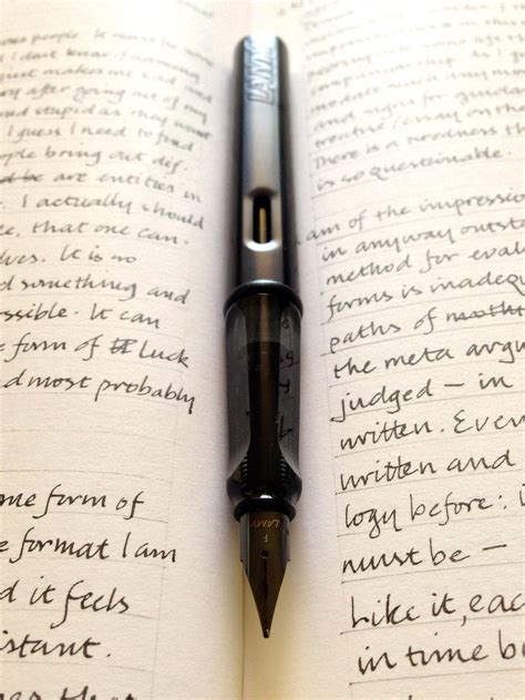Untitled Beautiful Handwriting Fountain Pen Ink Journal Aesthetic