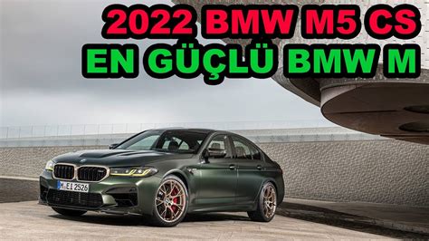 2022 BMW M5 CS TANITILDI YouTube