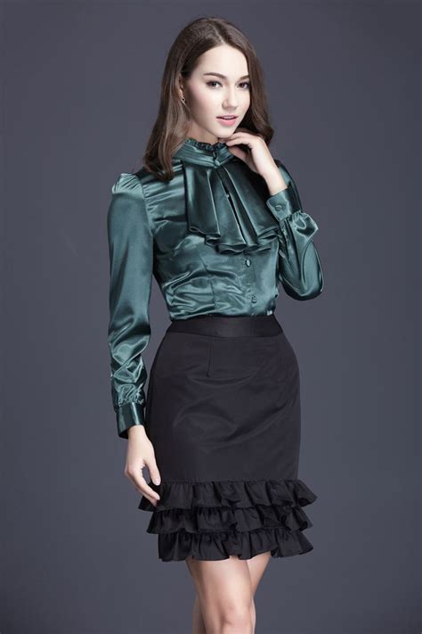 Multiple Ways of Wearing A Satin Blouse – Carey Fashion