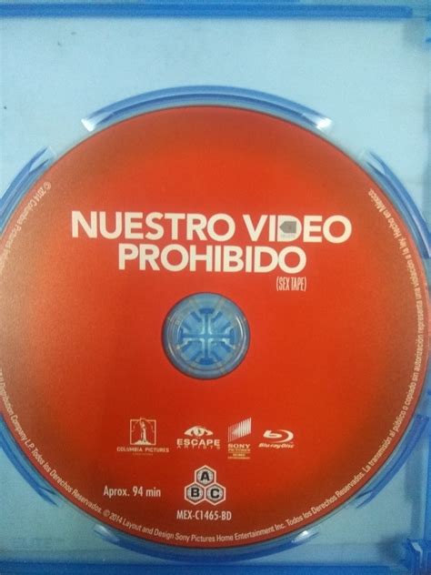 Nuestro Vídeo Prohibido Película Blu Ray Mercado Libre