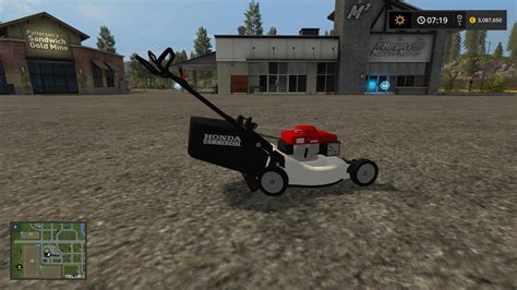 Replay Gamings Honda Push Mower V10 Fs17 Farming Simulator 17 Mod