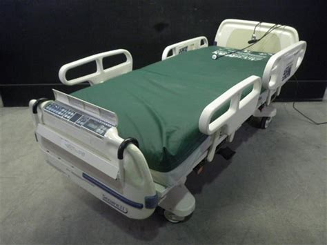 Stryker Secure 3002 Hospital Bed With Head And Foot Boards Bed Exit