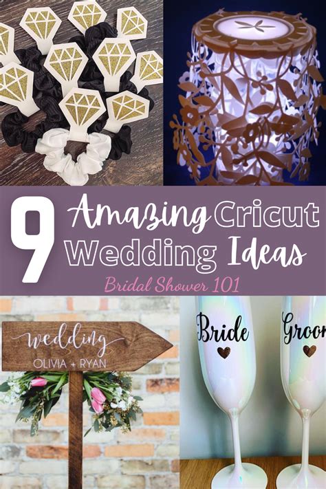 9 cricut wedding ideas to diy – Artofit