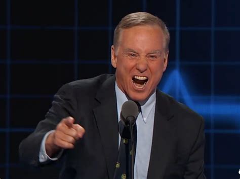 Howard Dean Revived His Infamous Dean Scream Speech While Talking