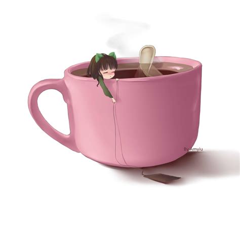 Sleepy Teacup Chibi Ranimeart