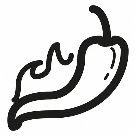 Chili Hot Pepper Icon Download On Iconfinder