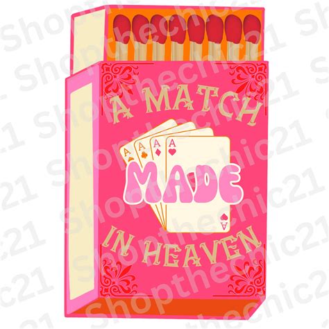 Match Made In Heaven Png Etsy