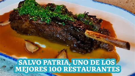 Salvo Patria uno de los mejores 100 que exalta la gastronomía