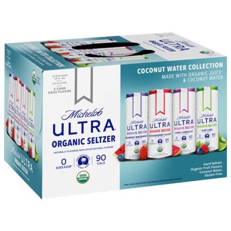 Michelob Ultra Organic Essential Collection Seltzer Can 12 Pk 12 Fl