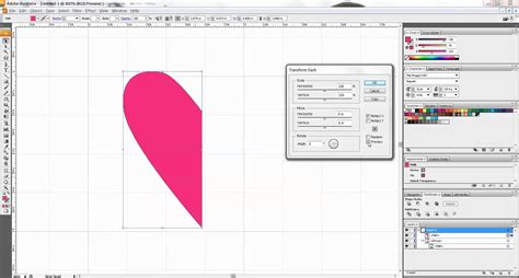 How To Mirror An Object Perfectly Every Time In Adobe Illustrator Illustrator Tutorials