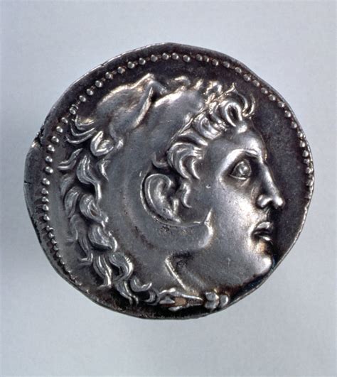Alexander The Great Tetradrachm Showing The Head Of Herakles Wearing A