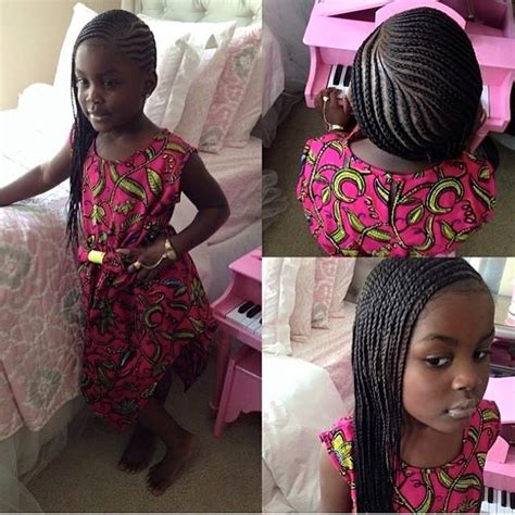 Create Your Daughters Hair Style With Half Buns Braids