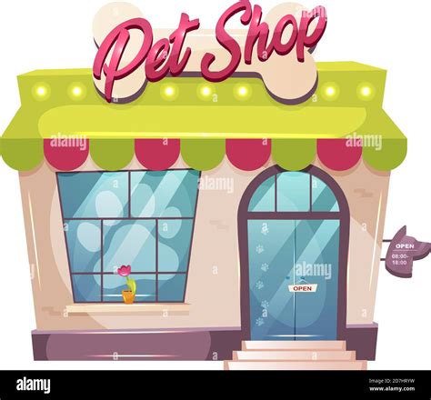 Pet Shop Cartoon Vector Illustration Stock Vector Image And Art Alamy