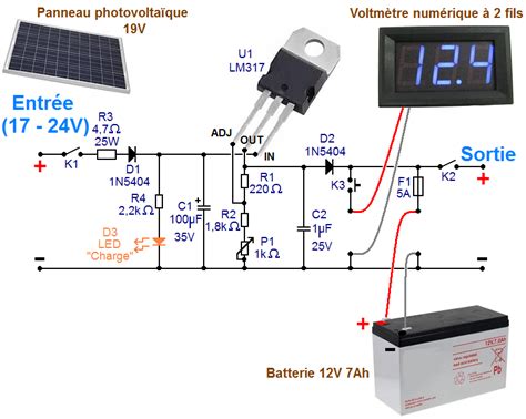 Pénétration Sensible Apprendre Schema Electrique Chargeur Batterie