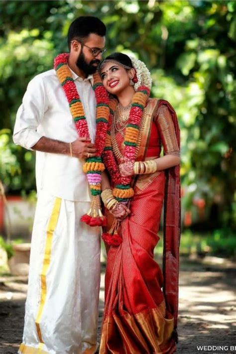 45 Poses For South Indian Wedding Couples That You Must Indian