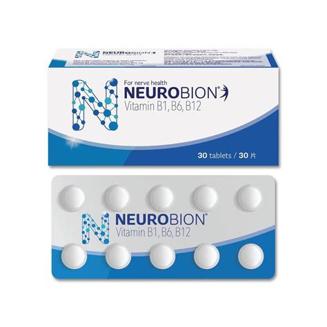 Neurobion Vitamin B1 B6 B12 6 X 10 Coated Tablets Exp 052023