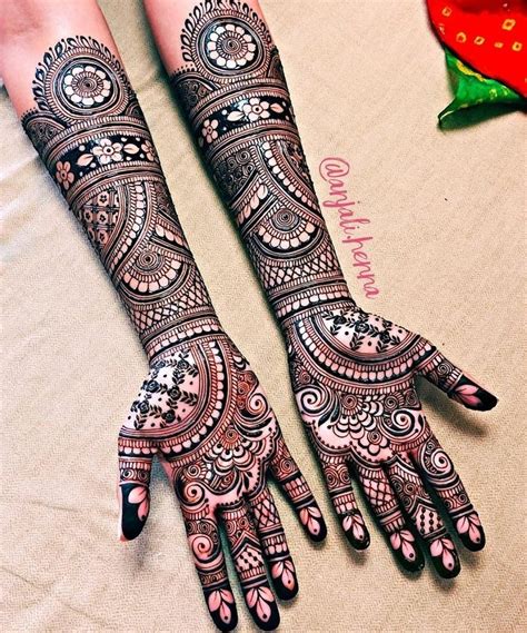 Easy Dulhan Mehendi Designs For Full Hands Wedding Mehndi Designs Bridal Henna Mehndi Kulturaupice