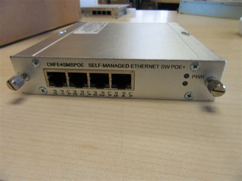 Comnet Cnfe4smspoe 4 Port Ethernet Self Managed Switch Poe