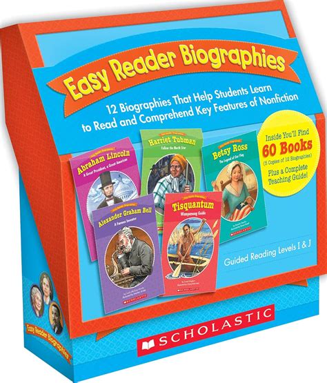 Scholastic Easy Reader Biographies 12 Biographies That
