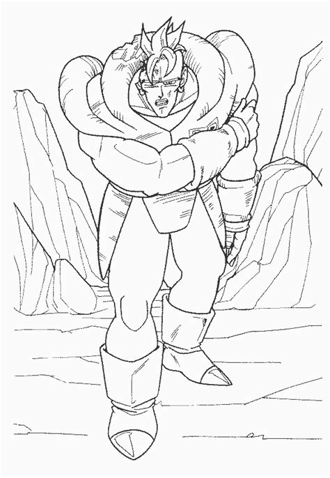 Cell Dragon Ball Coloring Pages Coloring Pages