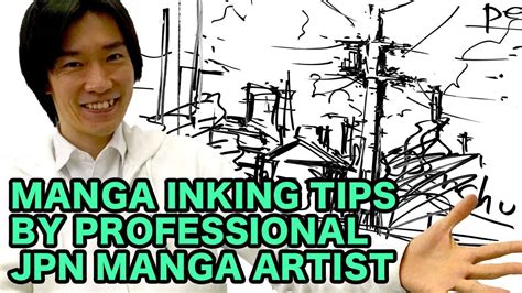 Manga Senpai 10 Professional Inking How To Make Manga By Japanese