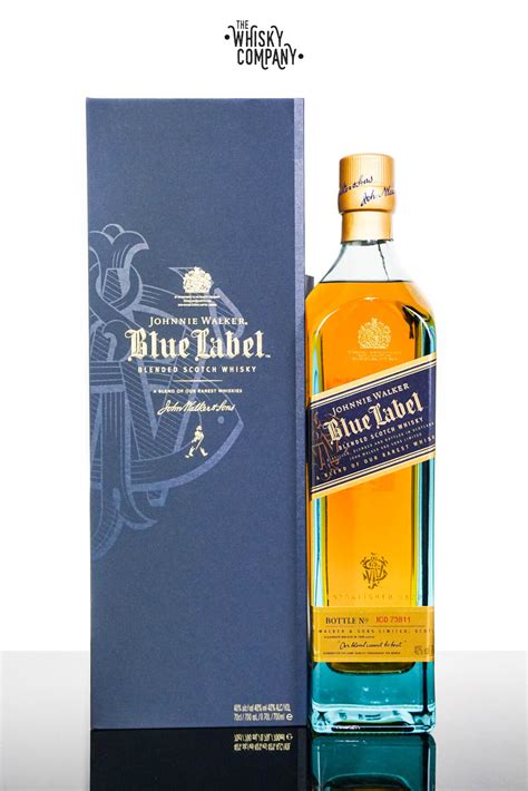 Johnnie Walker Blue Label Tiffany Bottle Blended Scotch Whisky The