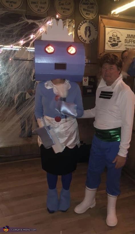 Rosie The Robot And George Jetson Costume How To Instructions