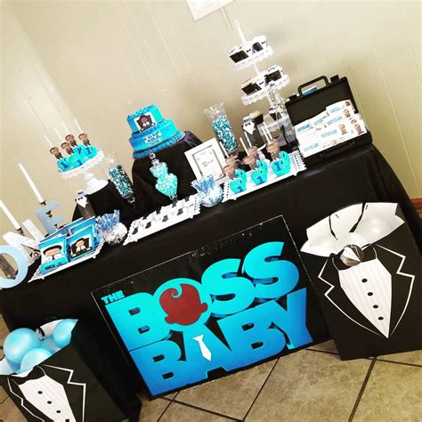Boss Baby Birthday Party Ideas Photo 1 Of 26 Catch My Party