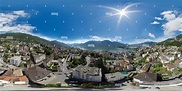 360 °-Ansicht auf Muralto 360 antenne Panorama lieferbar - Alamy