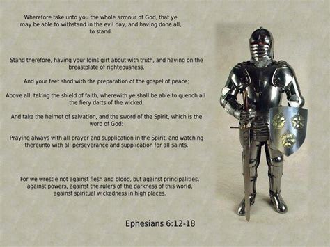 Soldiers For Christ Putting On The Full Armor Of God Armor Of God
