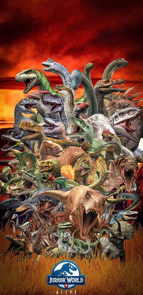 Jurassic World Alive Wallpaper