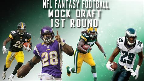 2021 nfl mock draft from the nfl draft analysts at walterfootball.com. NFL Fantasy Football Mock Draft - Round 1 (ESPN) - YouTube