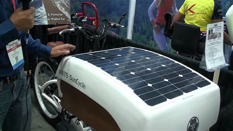 Nts Works Fat Free E Bike And Suncycle Solar Electric Cargo Bike Youtube