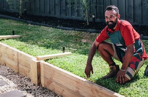 How To Build A Timber Retaining Wall Bunnings Australia