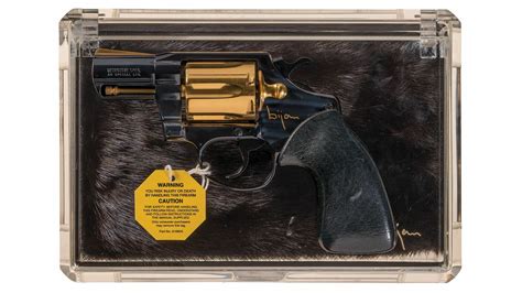 Rare Colt Detective Special Bijan Model Revolver With Case Rock