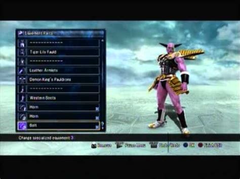 The central motif of the series, set in a historical fantasy version of the late 16th and early 17th centuries, are mythical swords, the evil weapon called soul edge and the subsequent sword used to oppose this evil, soul calibur (parsed as two words, while the game's title is written as a single word). Soul Calibur 5 Character Creation - DBZ: Captain Ginyu & Hercule Satan - YouTube