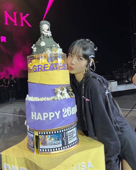 Blackpink Lisas Birthday Celebrated At ‘born Pink Concert In Ph