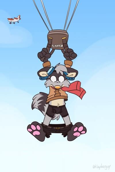 Skydiving Troubles By Aurora Fox Fur Affinity Dot Net