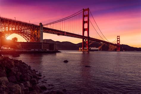 The Golden Gate Bridge In San Francisco Davd Photography