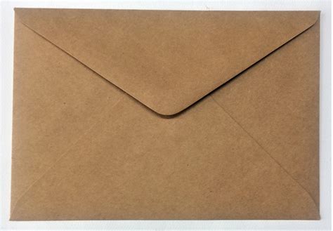 Kraft 130mm X 190mm Envelope 100 Recycled Made From A Thicker 120gsm