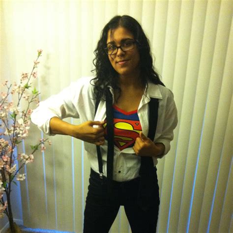Female Clark Kentsuperman Costume Super Easy Halloween Costume Super