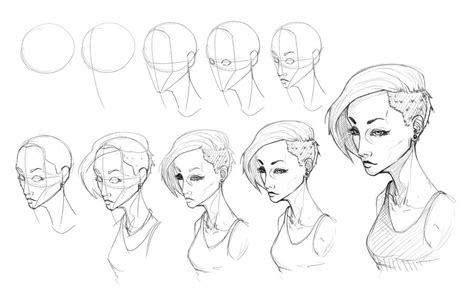How I Draw Heads Step By Step By Satoshid On Deviantart